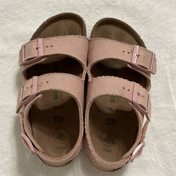 BIRKENSTOCK Kids Pink Sandals - Picture 7 of 14